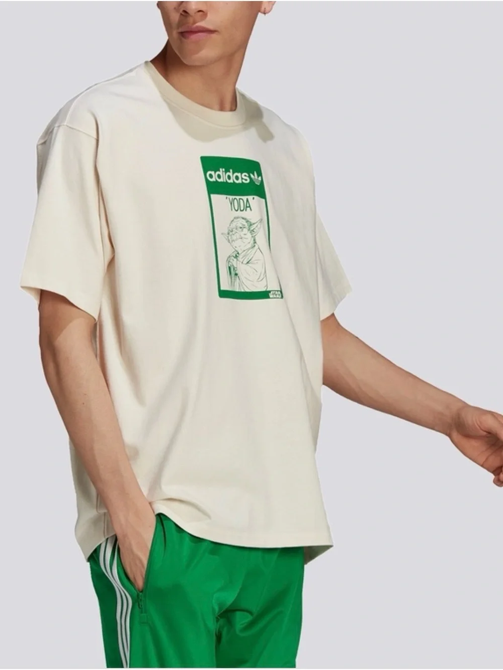 Adidas Originals Star Wars Yoda T-Shirt Men's Sz S
